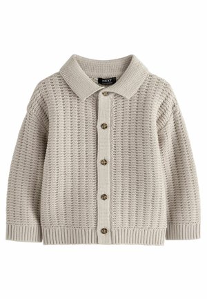 REGULAR FIT - TEXTURED BUTTON THROUGH  - Marškiniai - neutral