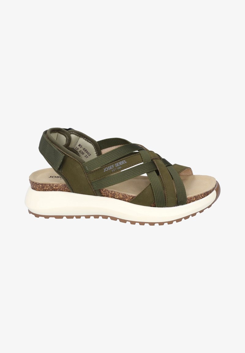 Josef Seibel ANNIE - Keilsandalette - oliv