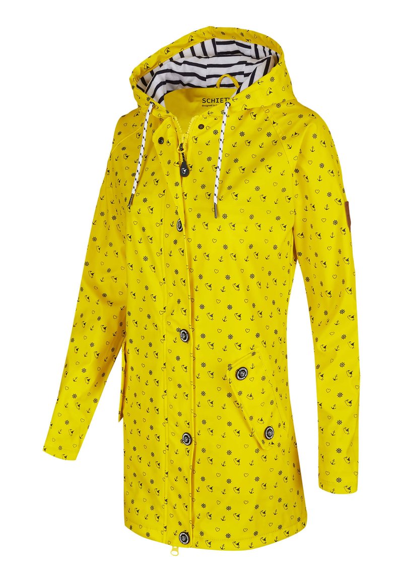 Damen Parkas | SCHIETWETTER FRIESENNERZ NORDSTRAND Parka gelb - OA09386 Damen Parkas | SCHIETWETTER FRIESENNERZ NORDSTRAND Parka gelb - OA09386