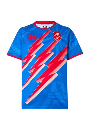 EXTÉRIEUR STADE FRANÇAIS - T-shirt print - blue-red