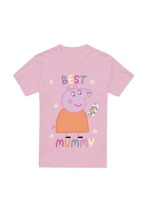 Peppa Pig PEPPA PIG MUMMY BEST - T-Shirt print - light pink