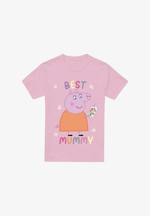 Peppa Pig PEPPA PIG MUMMY BEST - Print T-shirt - light pink