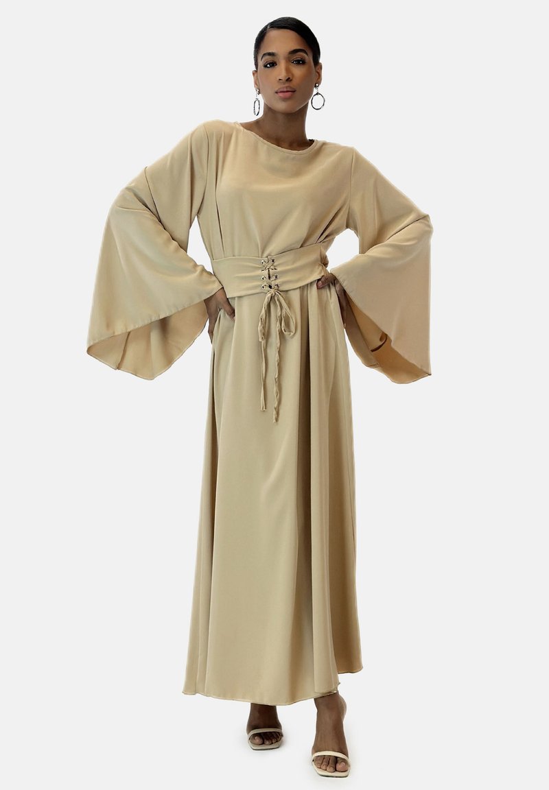 Elara ABAYA - Vestito lungo - beige