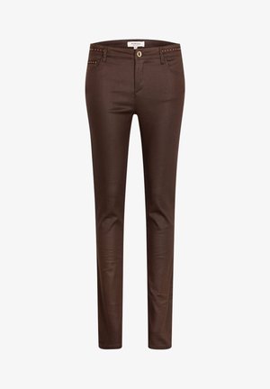 Morgan, Jeans Slim Fit - brun