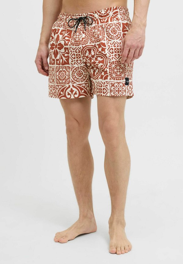 Badeshorts - tandoori spice