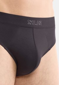 Sloggi 4ER PACK BASE - Slip - marine charcoal