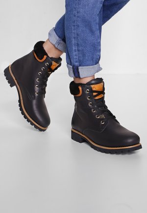 Panama Jack Botines con cordones - black