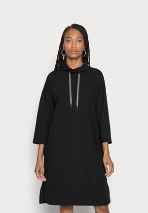 WAMELI - Jerseykjole - black