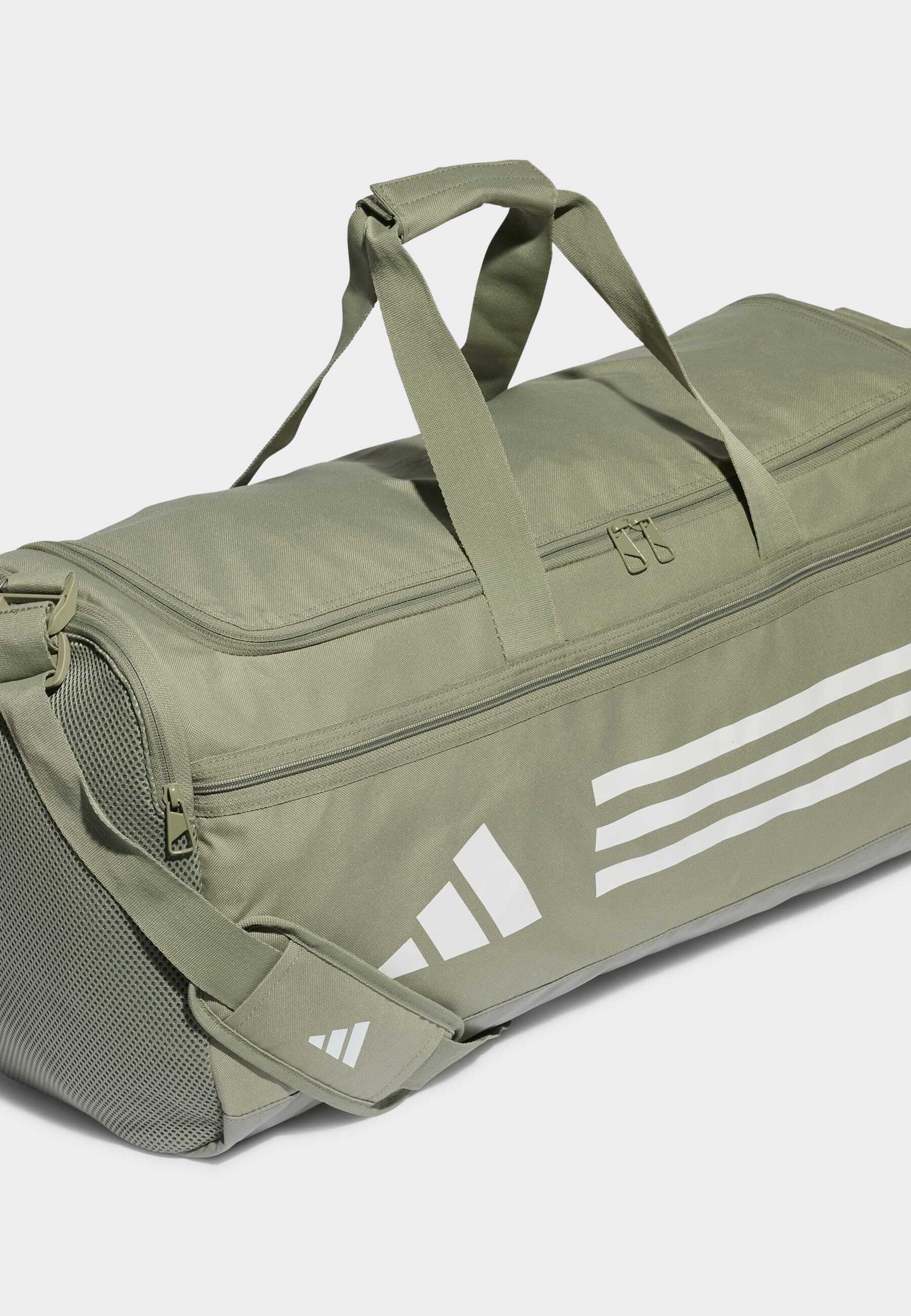 adidas Performance ESSENTIALS TRAINING MEDIUM - Sporttas - moss  green/white/olijfgroen - Zalando.nl
