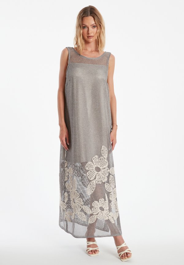 Freizeitkleid - grau