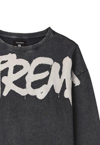 Terranova ACID-WASH CON GRAFFITI - Felpa - antracite