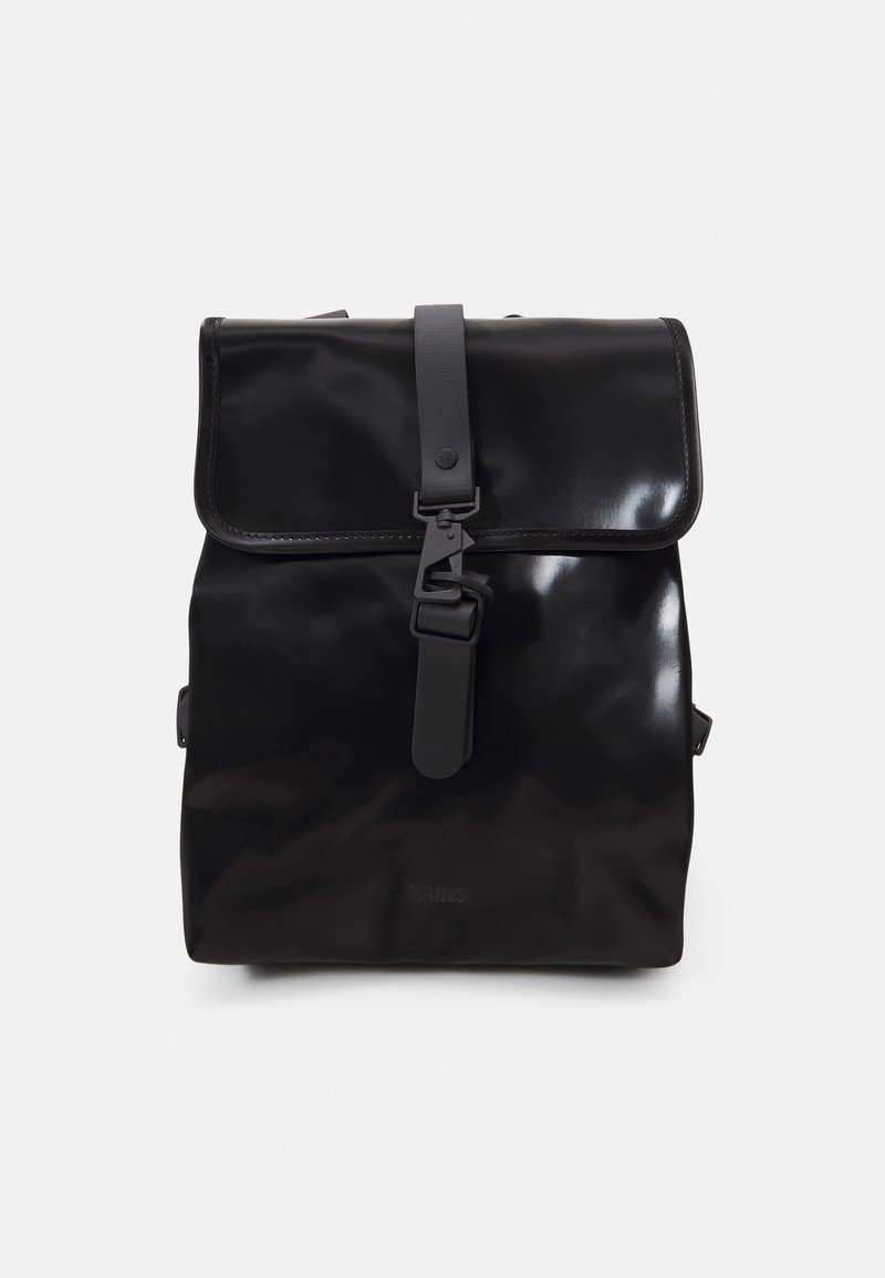 rains backpack shiny black Shield Rucksack The backpack Rains 13010 Micro striated effect is a versatile and functional accessory designed for everyday activities Rains Backpack Mini Shiny Black