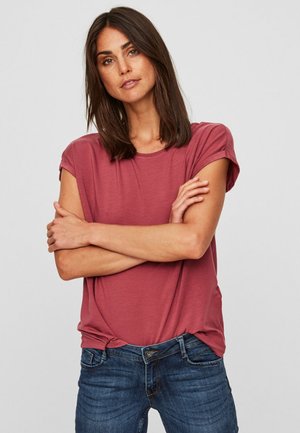 VMAVA PLAIN - T-shirt basic - berry
