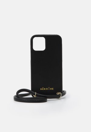 YUNA IPHONE 12 HANDYKETTE NECKLACE - Étui à portable - black