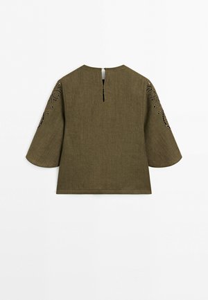 Massimo Dutti, Blouse - green