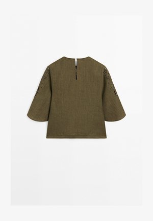 Massimo Dutti, Blouse - green