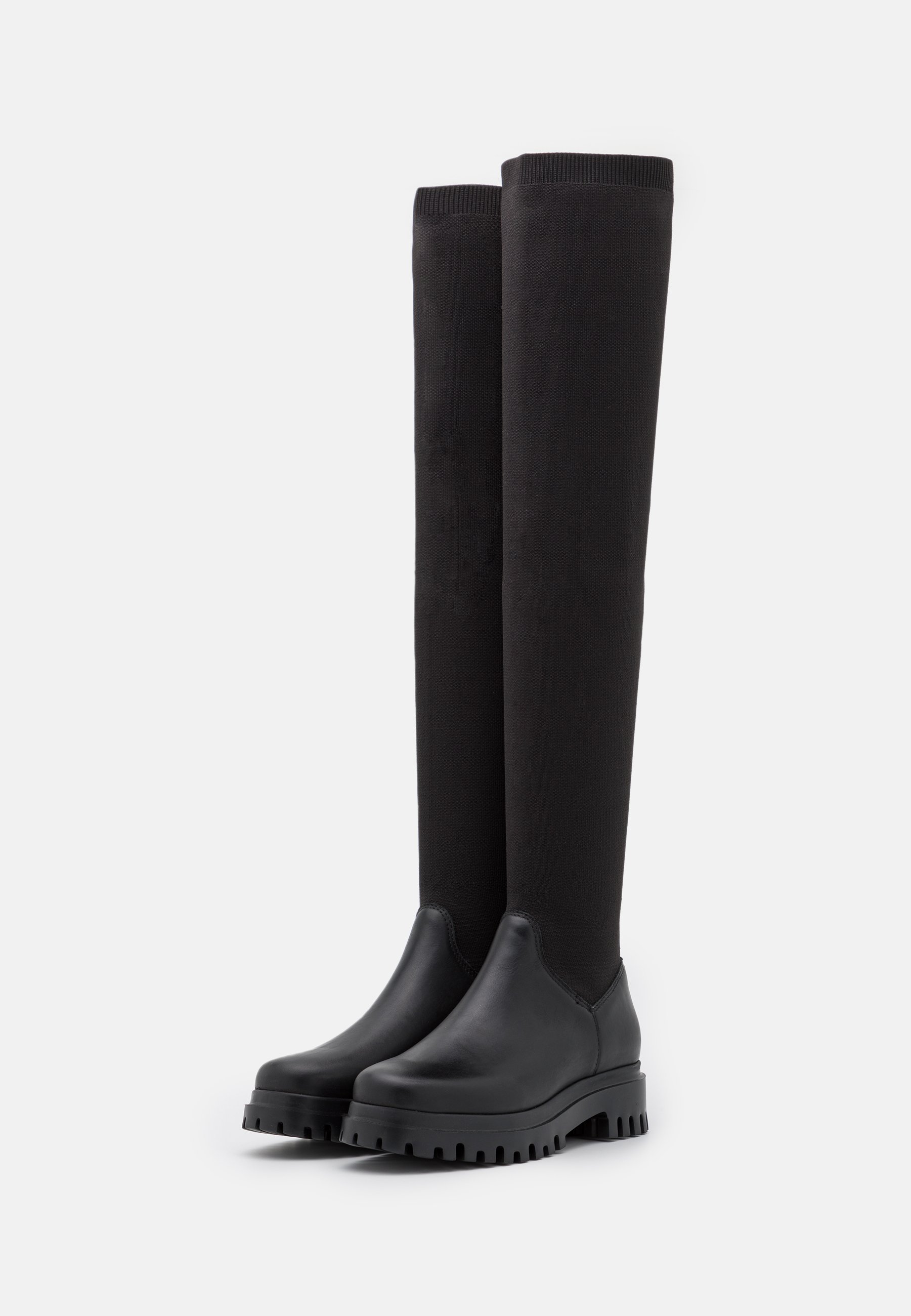 Tommy Jeans BOOT - Stivali sopra il ginocchio - black/nero - Zalando.it