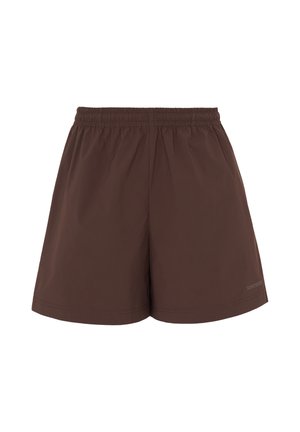 WRSTBHVR, WRSTBHVR SWIMWEAR YURI SHORTS - Shorts da mare - chocolate brown