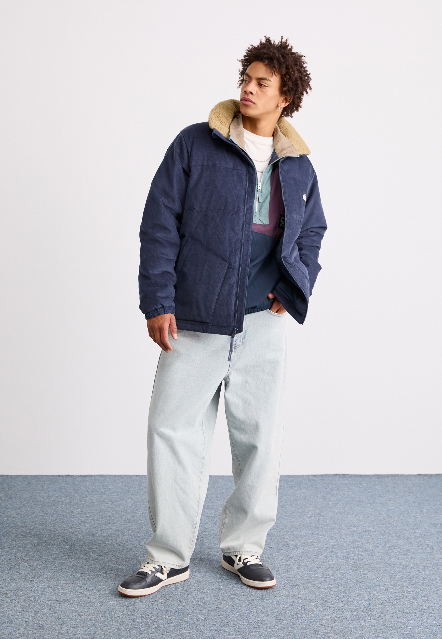 Quiksilver WILD MOUNTAIN JACKET - Winter jacket - blue nights/dark
