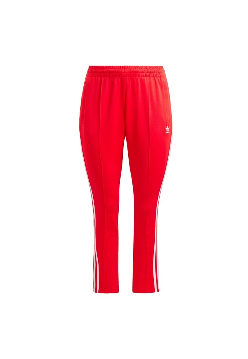women's red adidas tracksuit bottoms