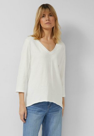 Maglietta a manica lunga - creme