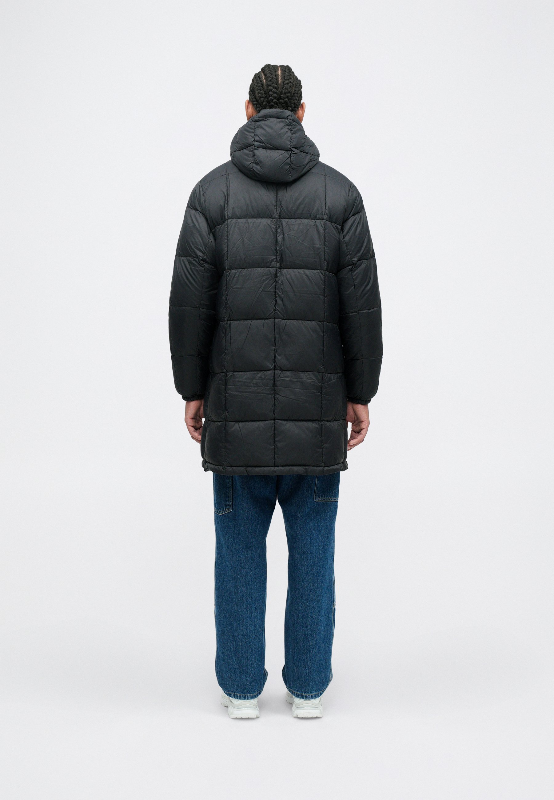 TAION VOLUME HOOD COAT UNISEX - Down coat - black - Zalando.co.uk