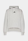 Hættetrøje - medium grey heather black