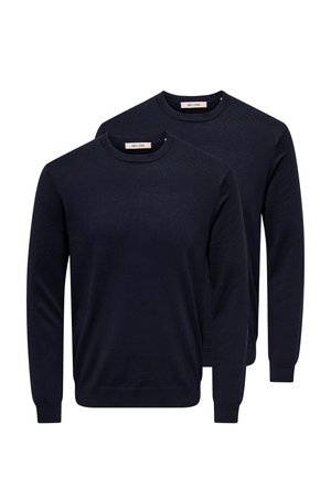 2PACK - Maglione - dark navy