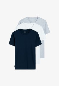 Vybráno, grey melange white navy