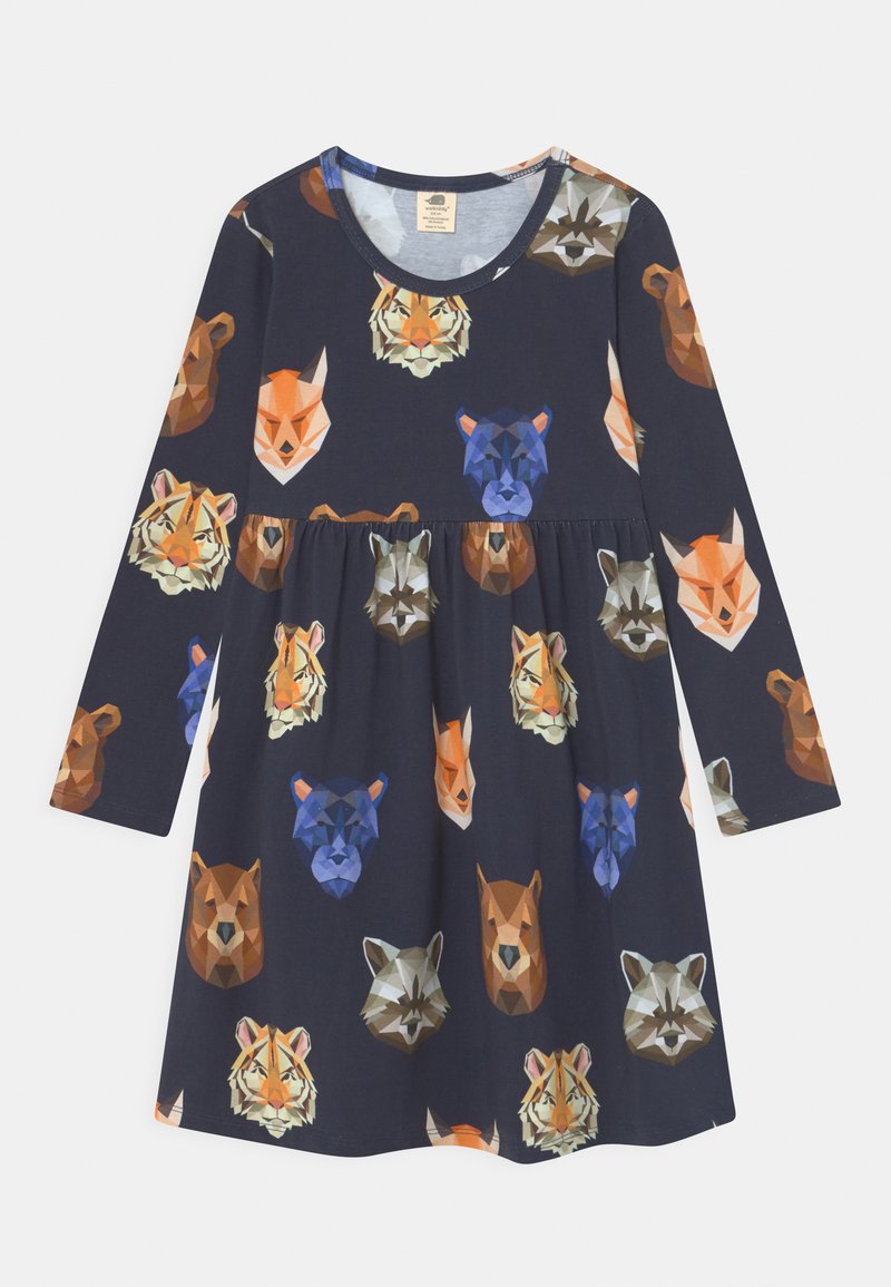 Walkiddy Jerseyjurk blauw