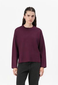 Vero Moda VMSILJE O-NECK BOXY - Džemperis - winetasting