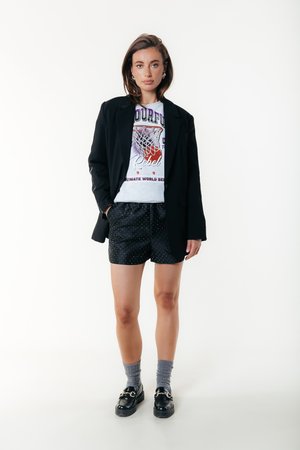 FLORENCE - Šortky - black