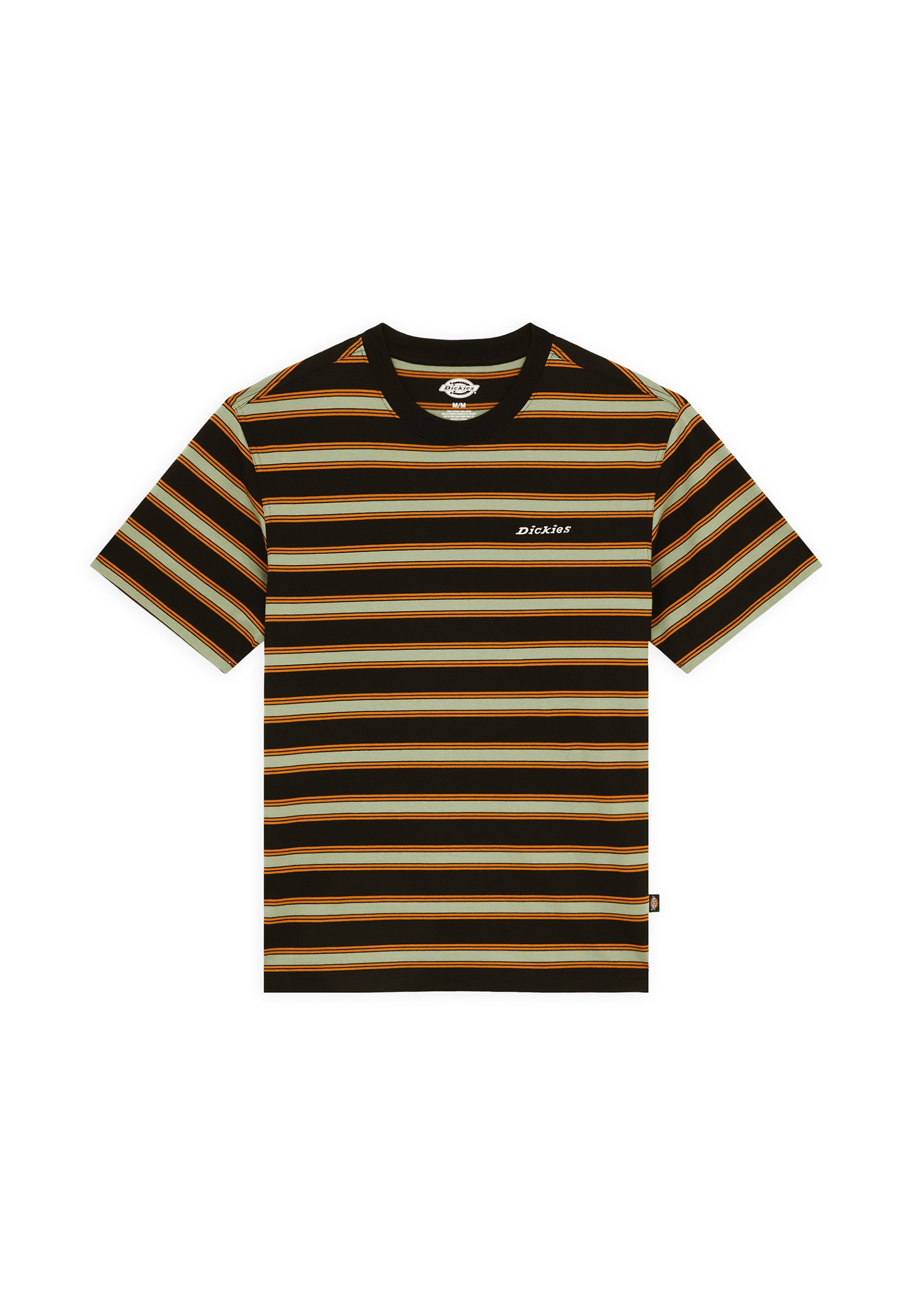 Dickies YORK STRIPE TEE - Print T-shirt - black - Zalando.ie