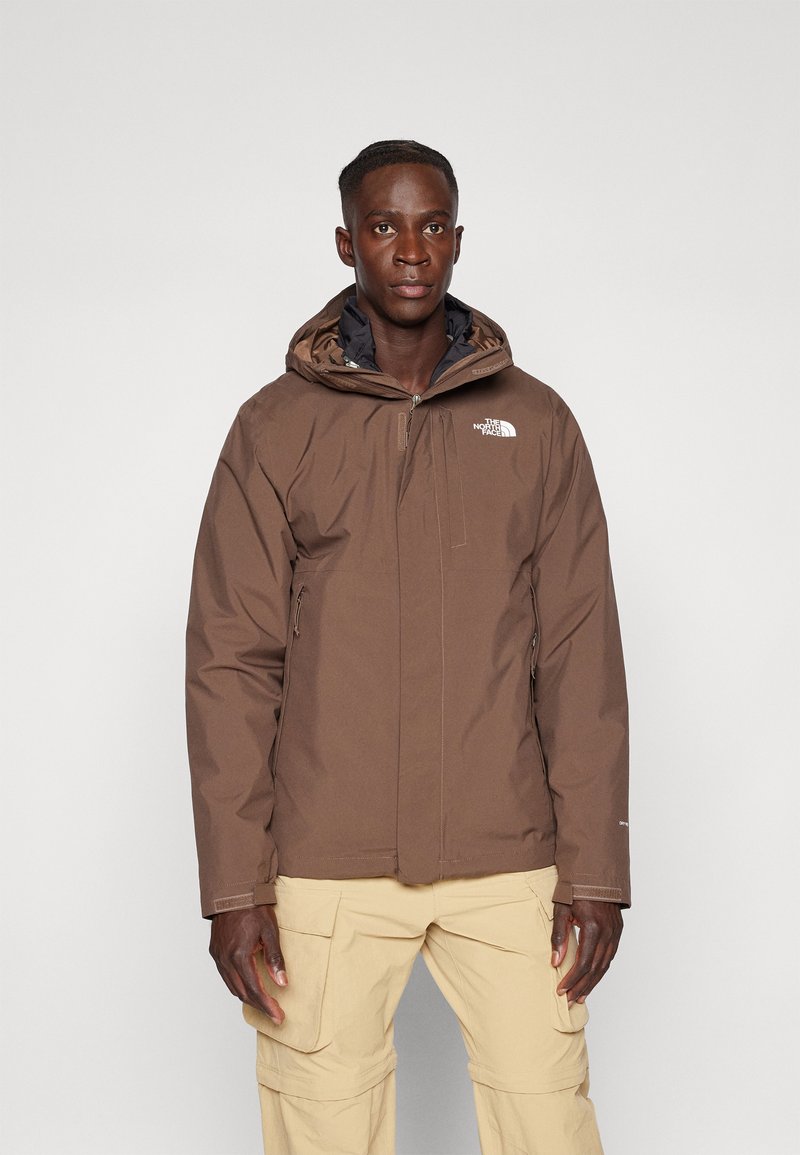 The North Face CARTO TRICLIMATE JACKET - Chaqueta softshell - smokey brown/black