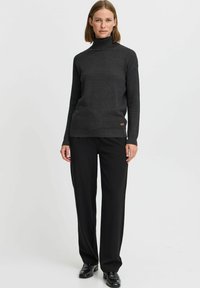 Oxmo OXSINA - Pulóver - dark grey melange