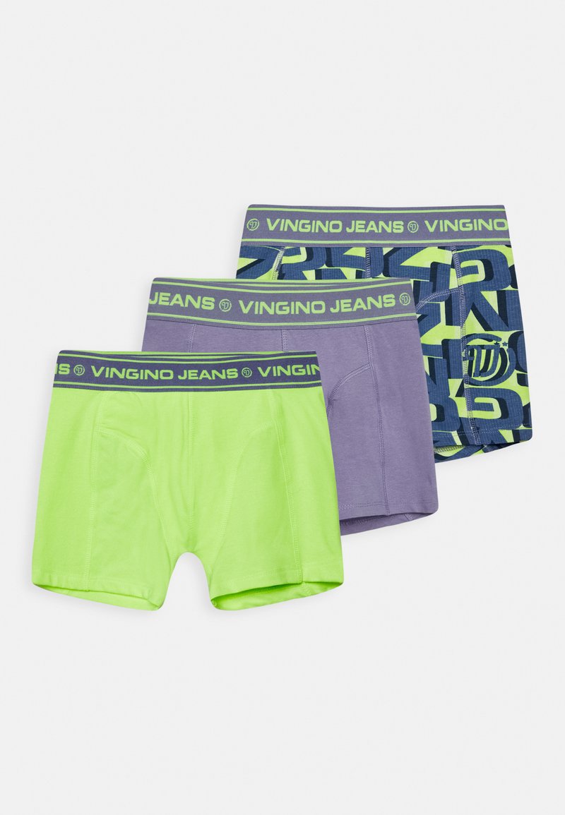 Vingino FRESH TEXT 3 PACK Panty neon yellow/żółty neon Zalando.pl