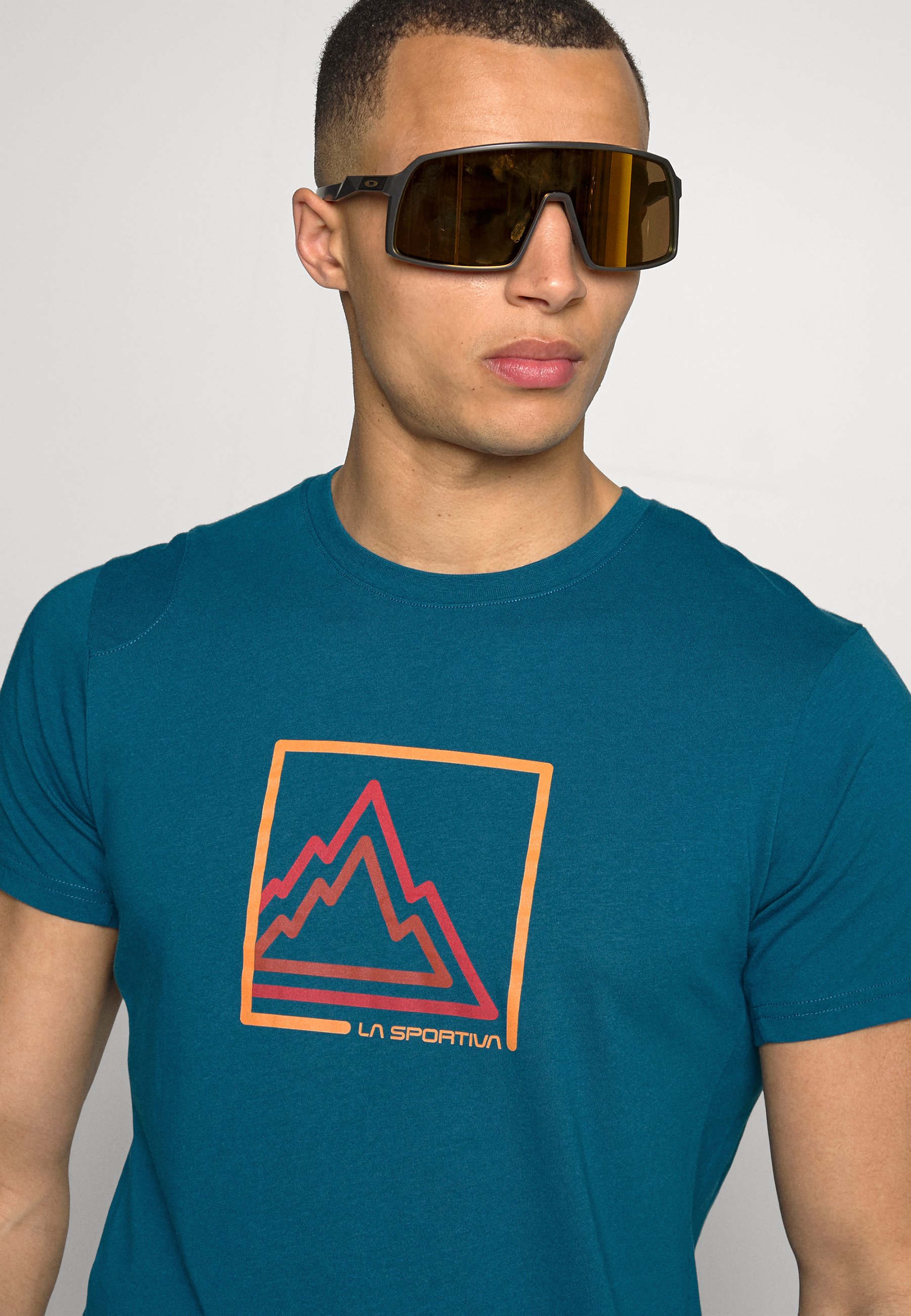 La Sportiva BOX - Camiseta estampada - space blue/azul - Zalando.es