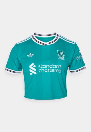 adidas Originals LIVERPOOL FC 25/26 THIRD JERSEY CROP - Squadra - sea green