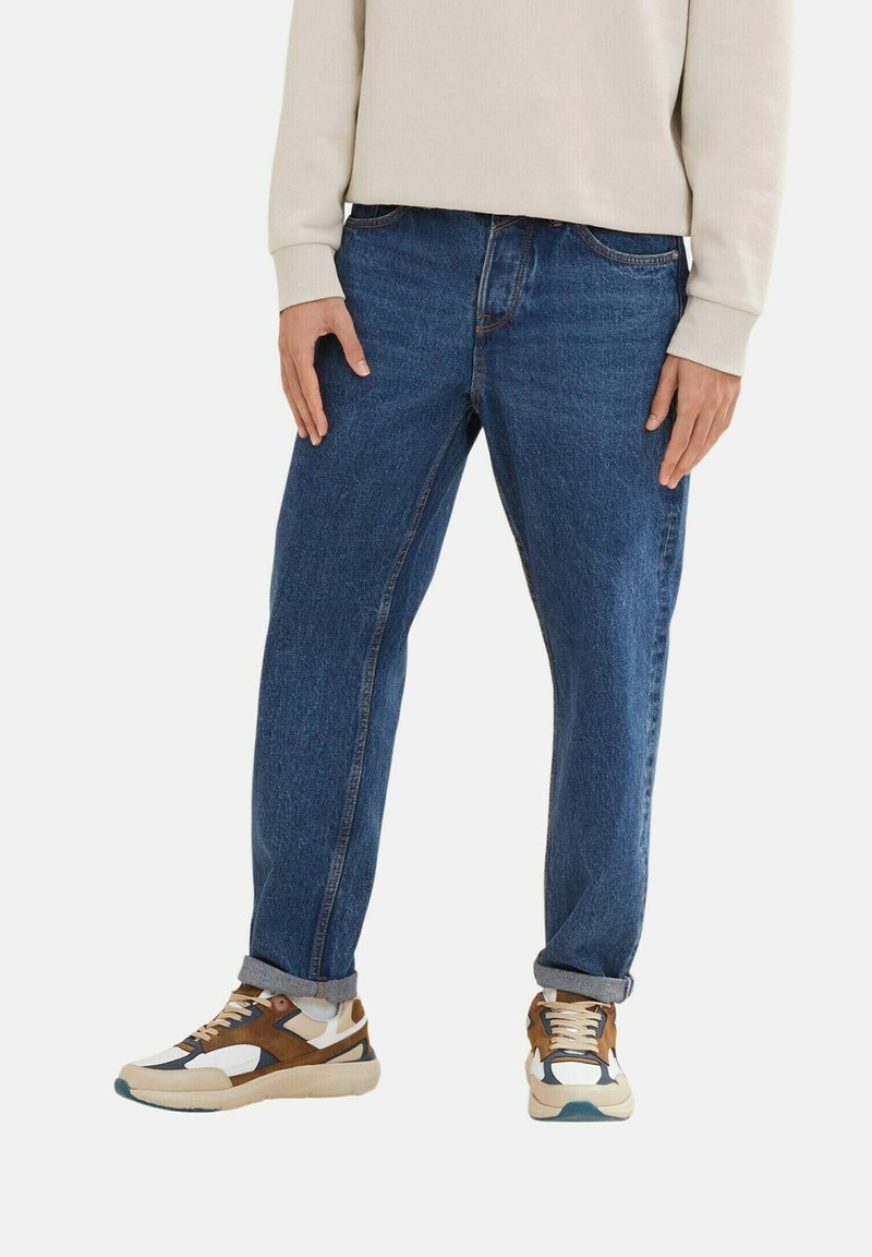 Jean Homme Tom Tailor Denim Piers Slim Fit – Taille Basse, Coton Stretch Confortable