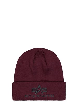 3D - Mütze - dark cherry