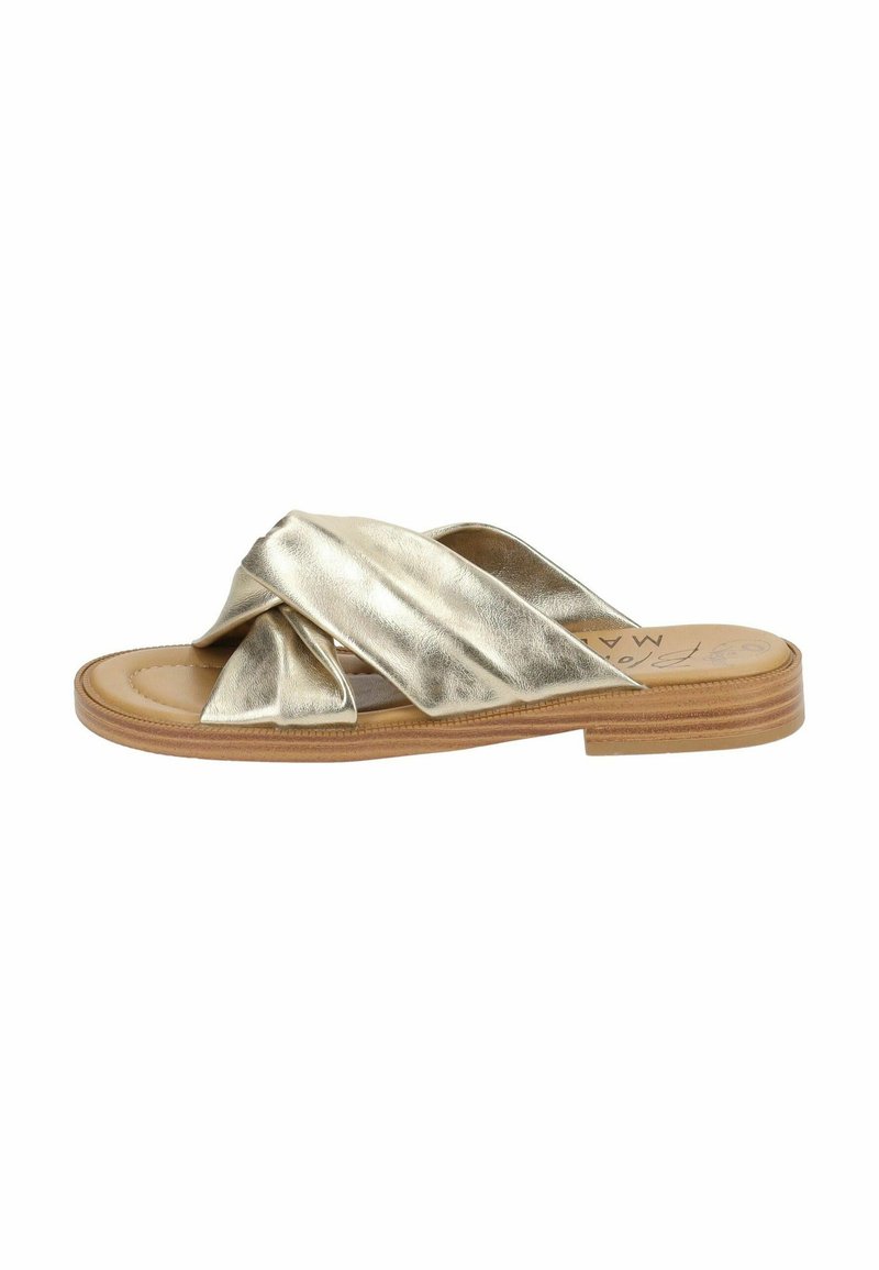 Blowfish Malibu Muiltjes - gold space cadet
