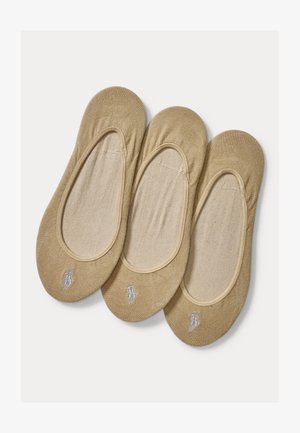 Polo Ralph Lauren ULTRALOW LINER SOCK 3 PACK - Treeningsokid - bone