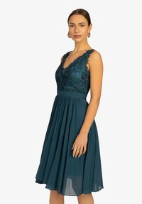 Kraimod Cocktailkleid/festliches Kleid - petrol