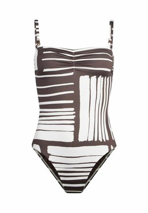 TUMMY CONTROL - Costume da bagno - chocolate brown