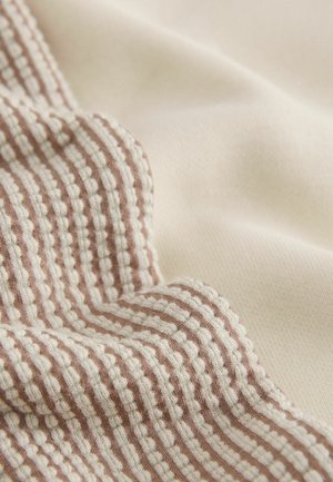 Next, REGULAR FIT - SWEATSHIRT AND TEXTURED TROUSERS SET - Sweatshirt - neutral pâtisserie graphic