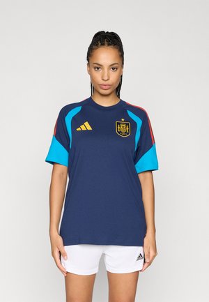 RFEF SPAIN TEE - Μπλουζάκι με στάμπα - night indigo