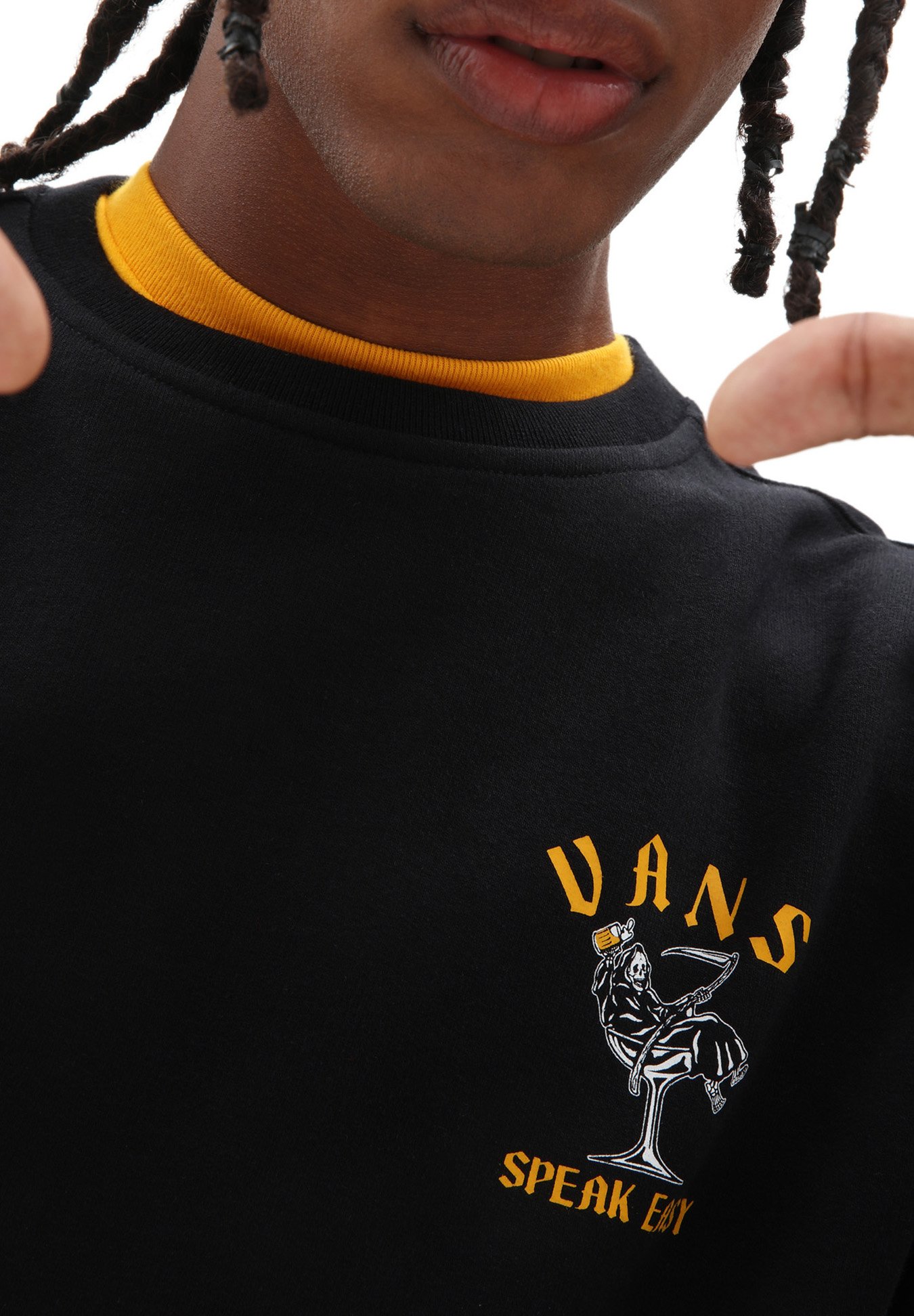 Vans MN SPEAK EASY CREW - Sweatshirt 