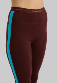 icebreaker MERINOSONEBULA - Leggings - DARK BROWN