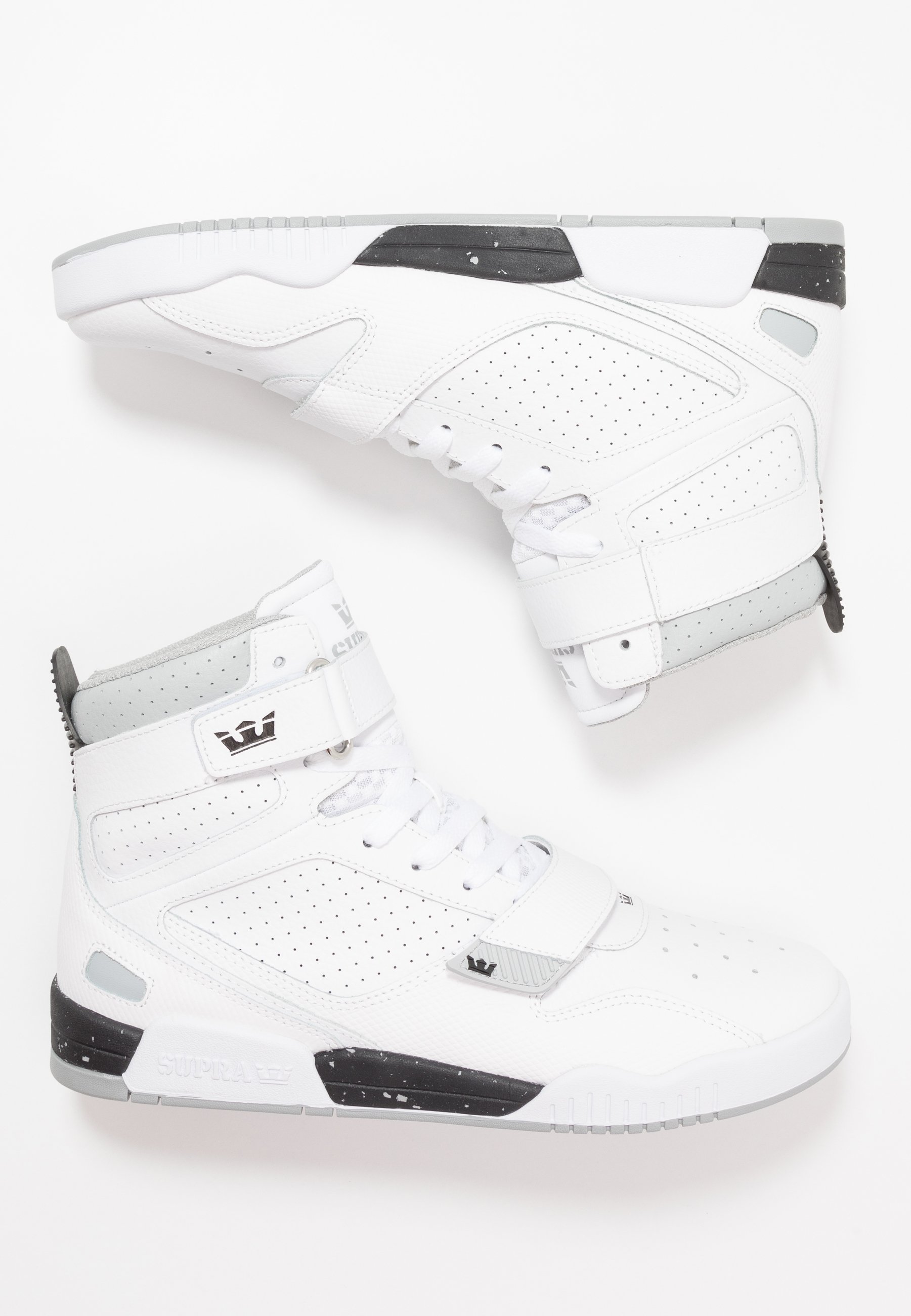 Supra BREAKER Skatesko whiteblackhvit Zalando.no Supra BREAKER Joggesko white Zalando.no