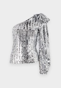 VMEFI ONE SHOULDER - Toppi - silver